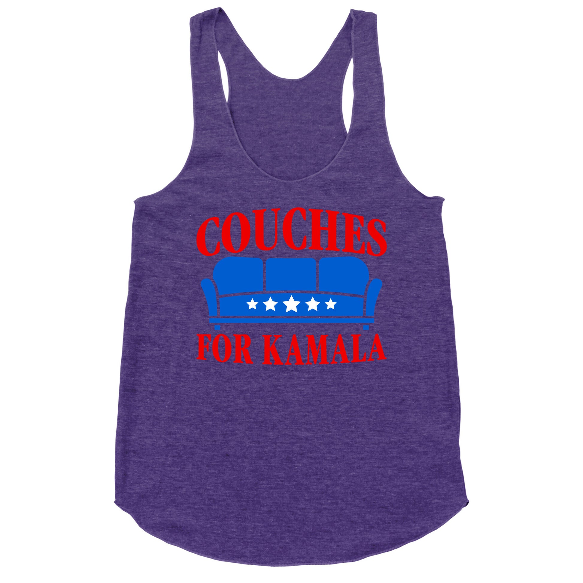 Couches For Kamala Racerback Tank