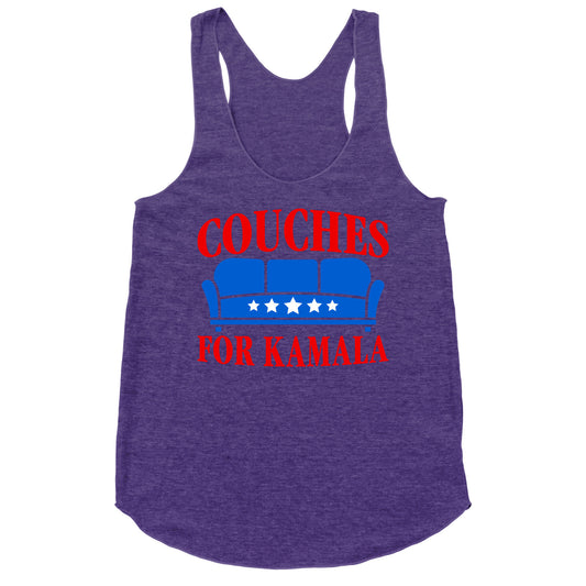Couches For Kamala Racerback Tank