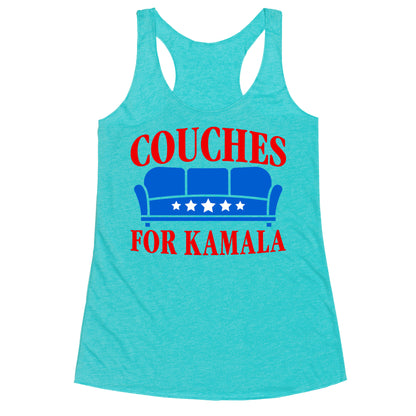 Couches For Kamala Racerback Tank