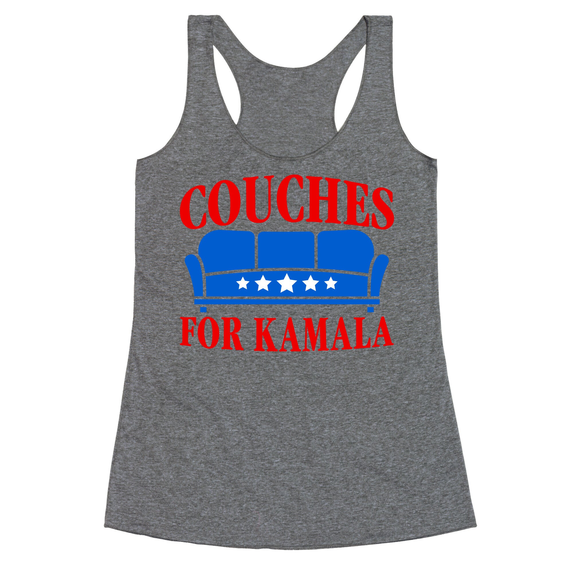 Couches For Kamala Racerback Tank