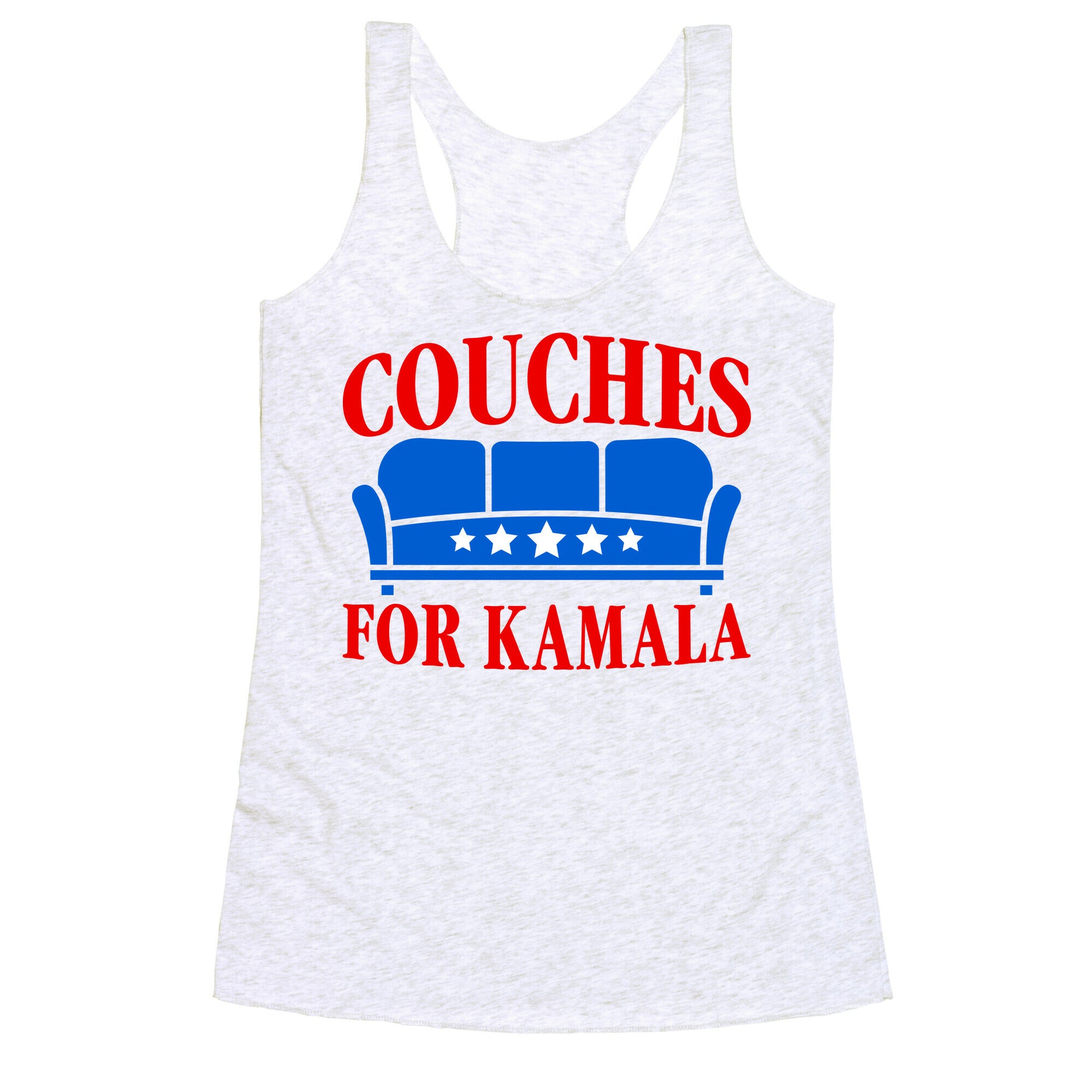 Couches For Kamala Racerback Tank