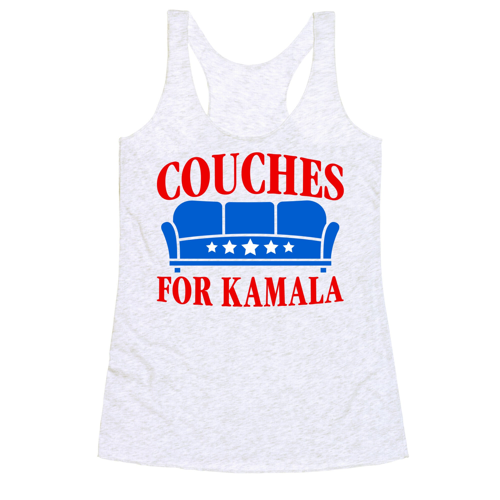 Couches For Kamala Racerback Tank