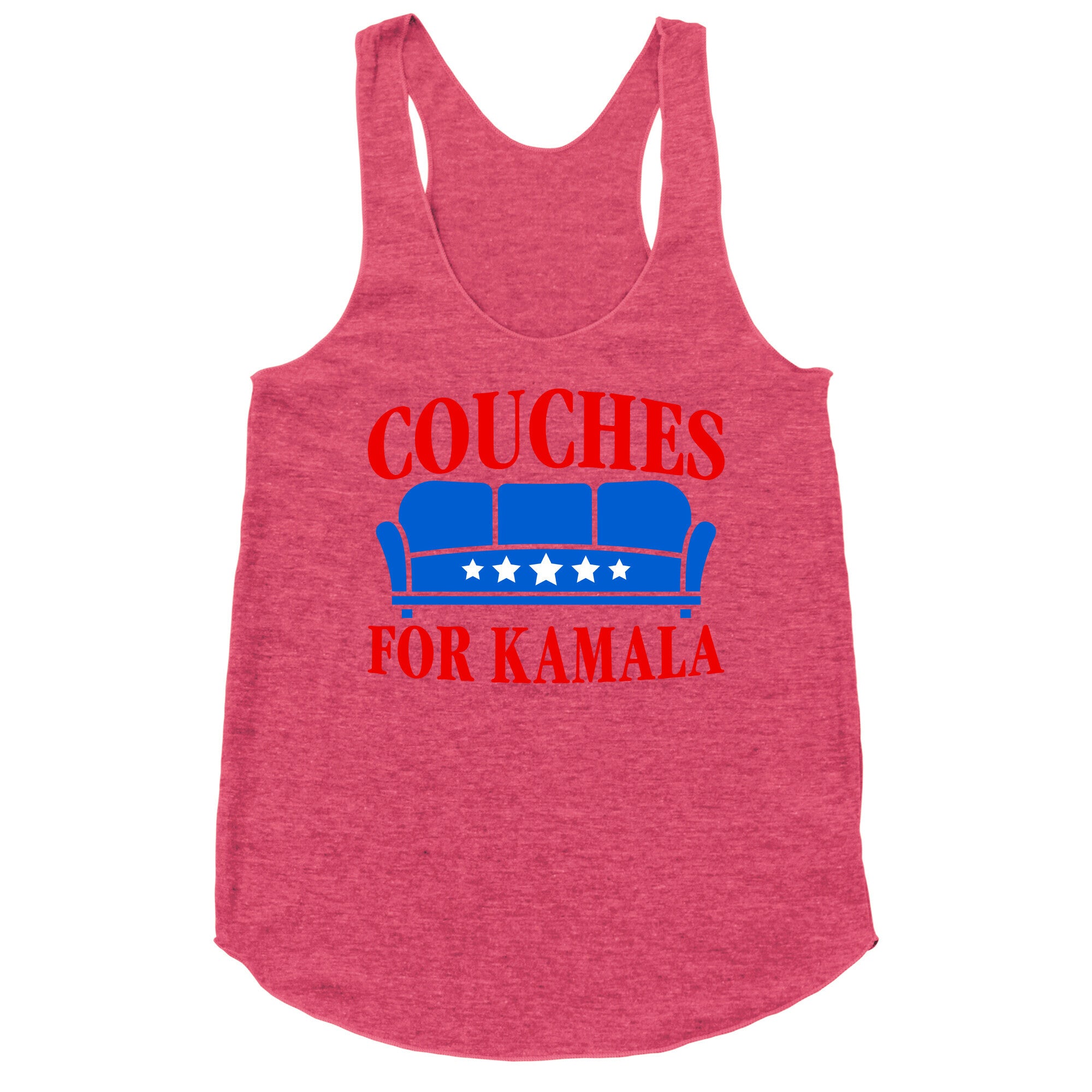Couches For Kamala Racerback Tank