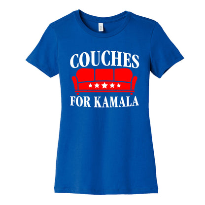 Couches For Kamala Womens Cotton Tee