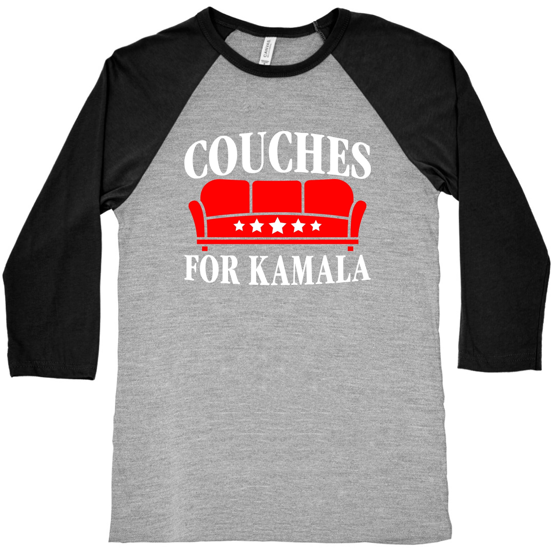 Couches For Kamala Baseball Tee