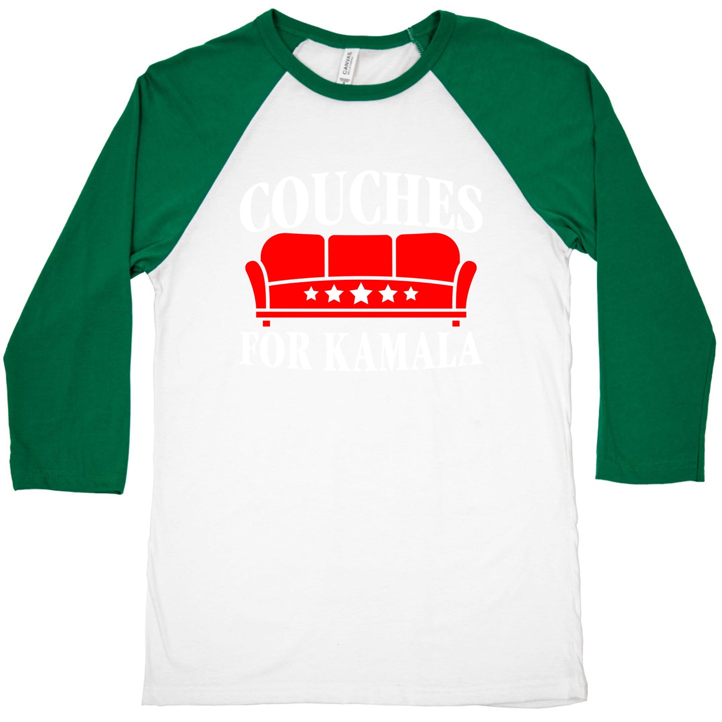 Couches For Kamala Baseball Tee