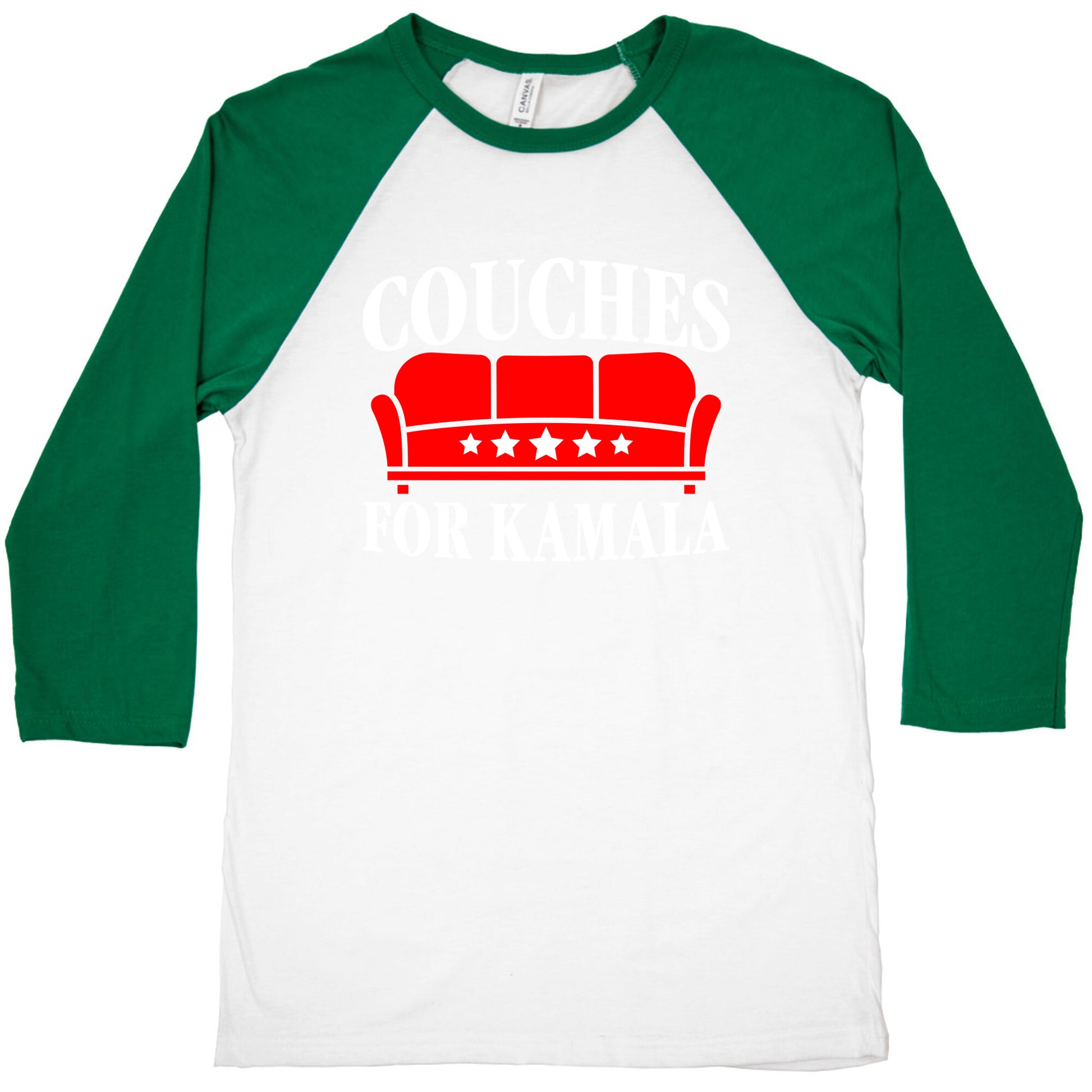 Couches For Kamala Baseball Tee