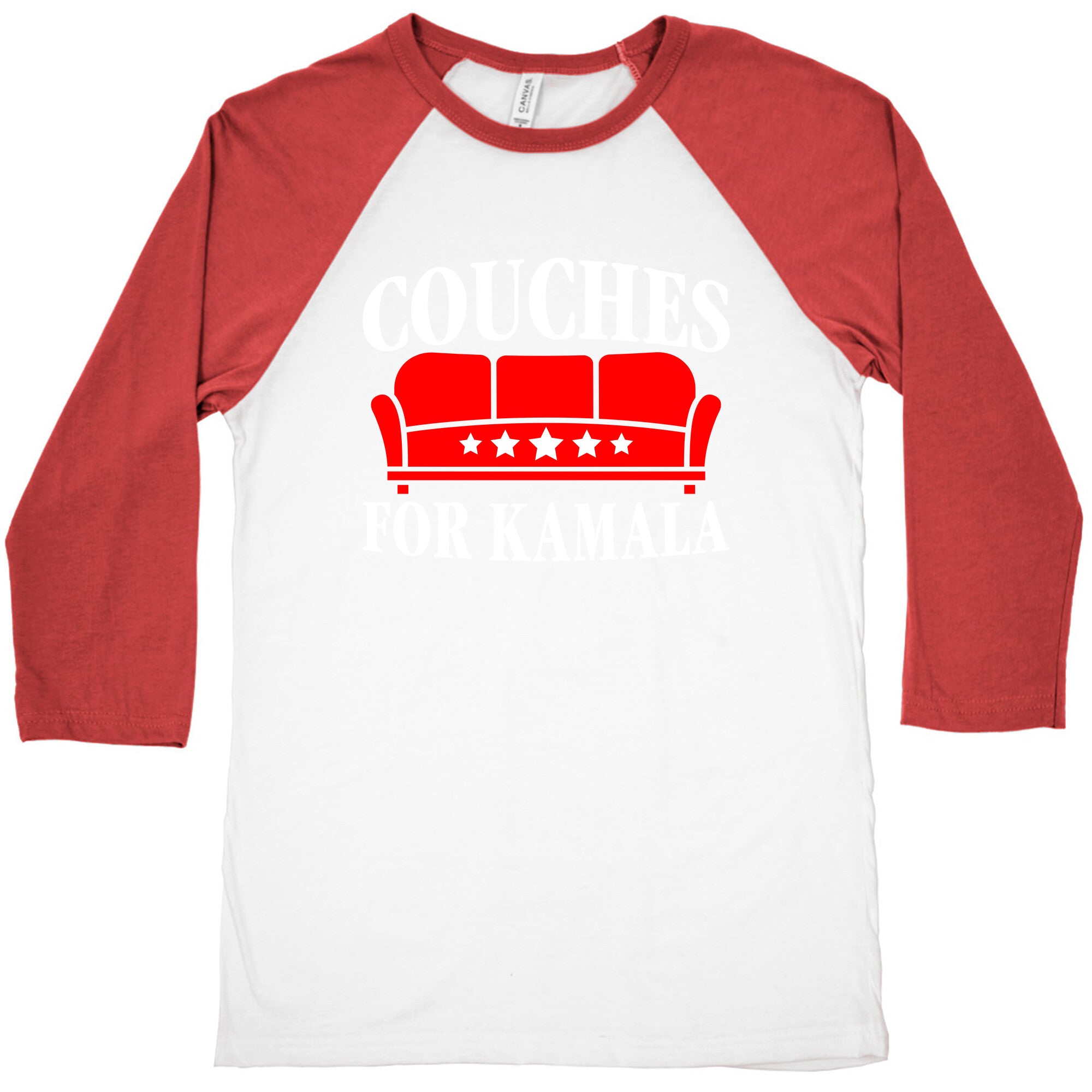 Couches For Kamala Baseball Tee