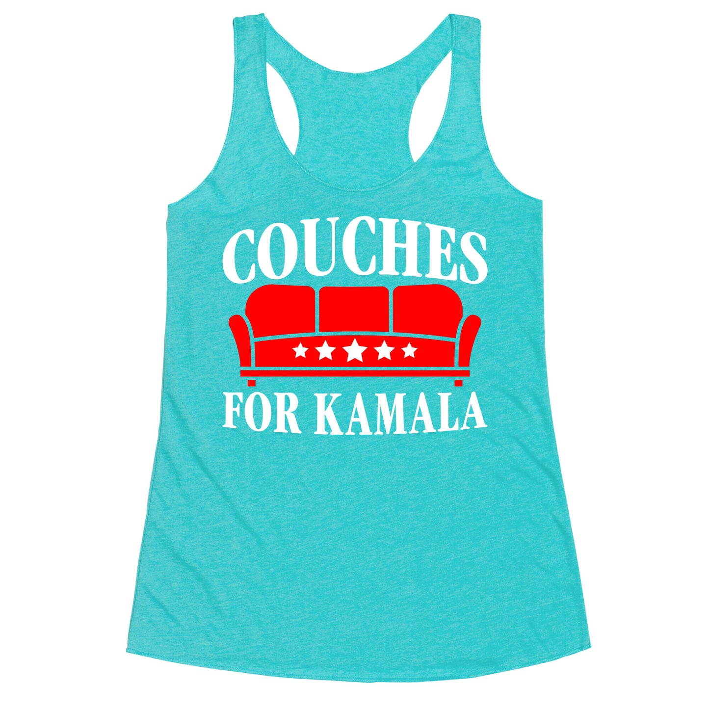 Couches For Kamala Racerback Tank