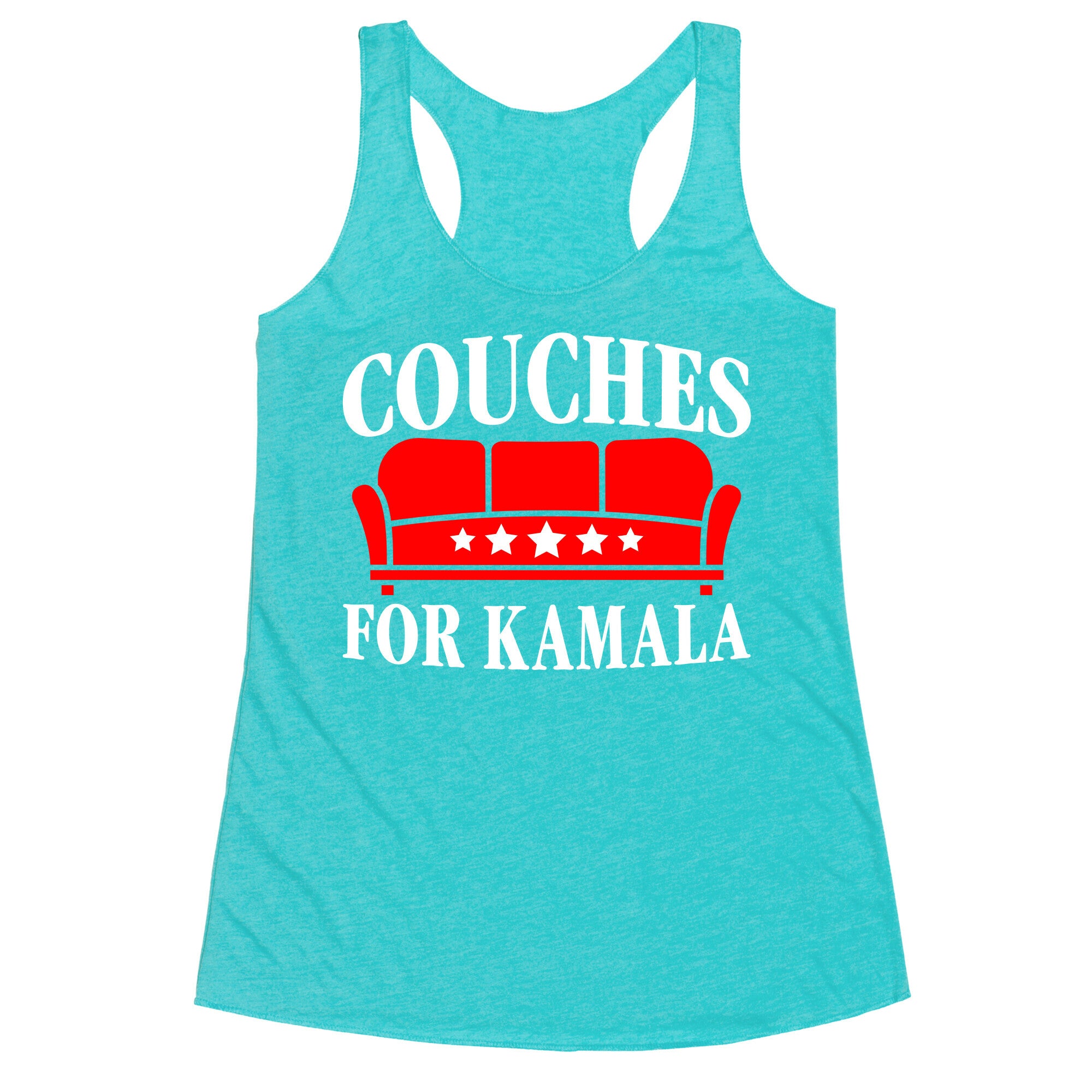 Couches For Kamala Racerback Tank