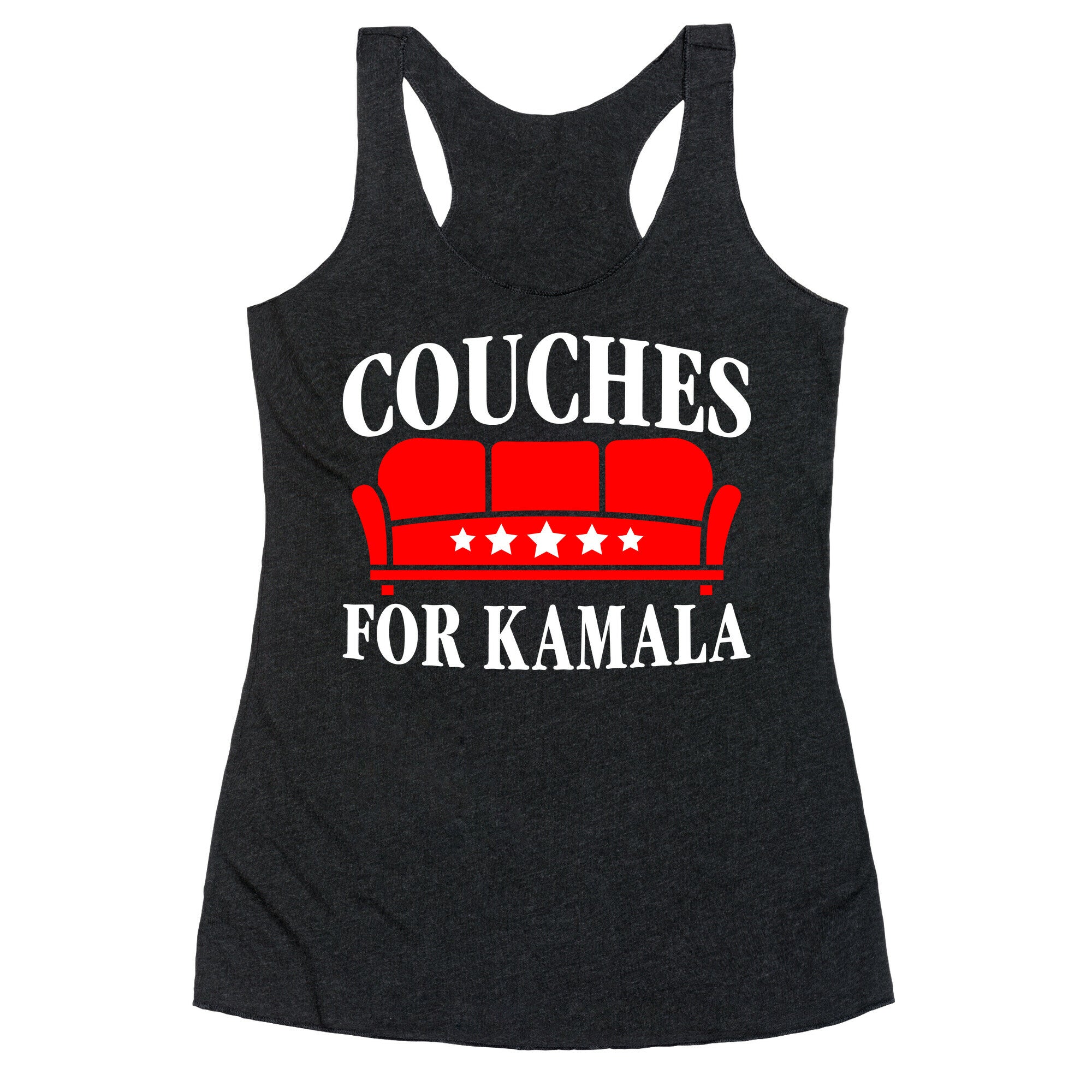 Couches For Kamala Racerback Tank