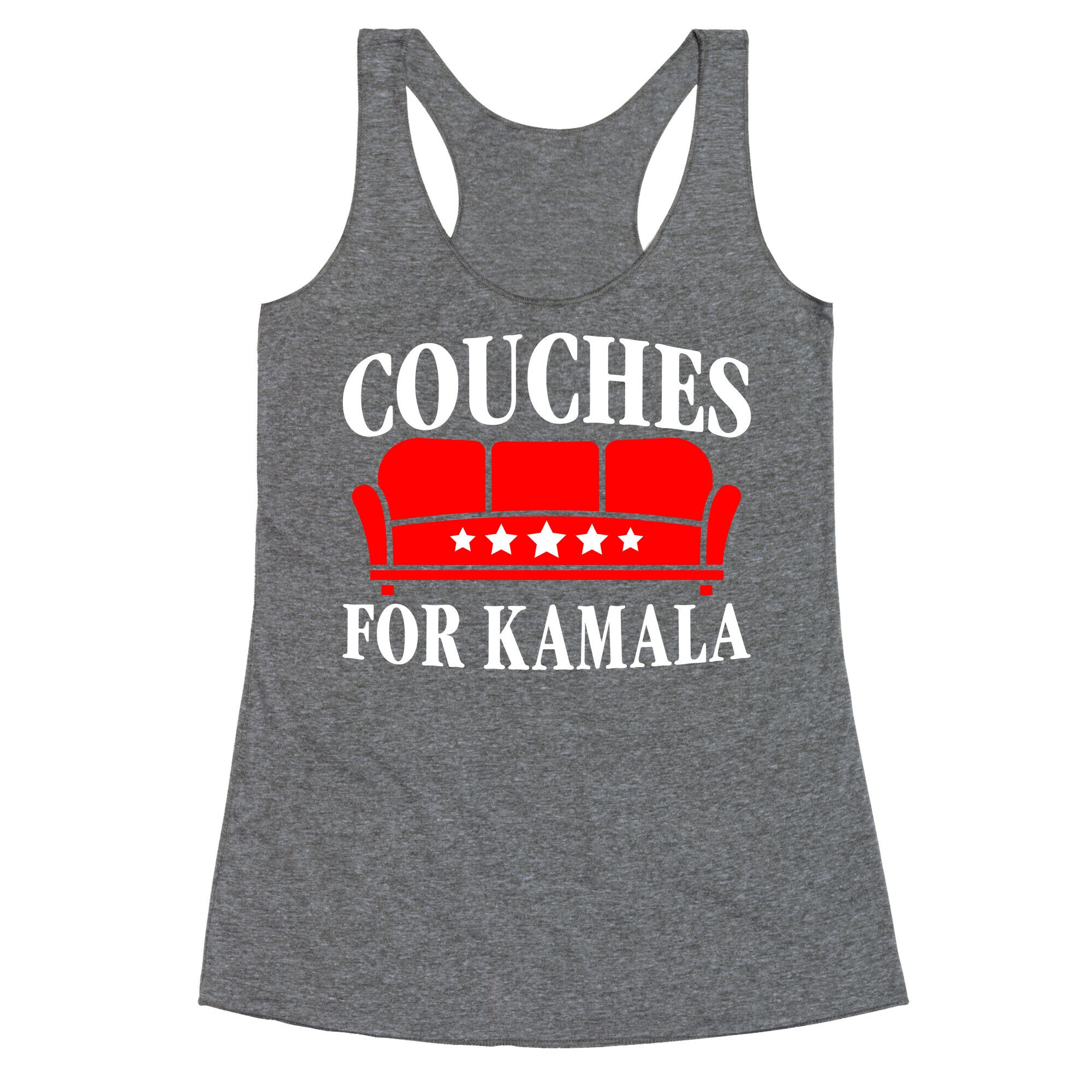 Couches For Kamala Racerback Tank