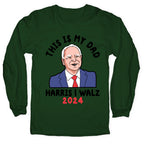 This Is My Dad Tim Walz Longsleeve Tee