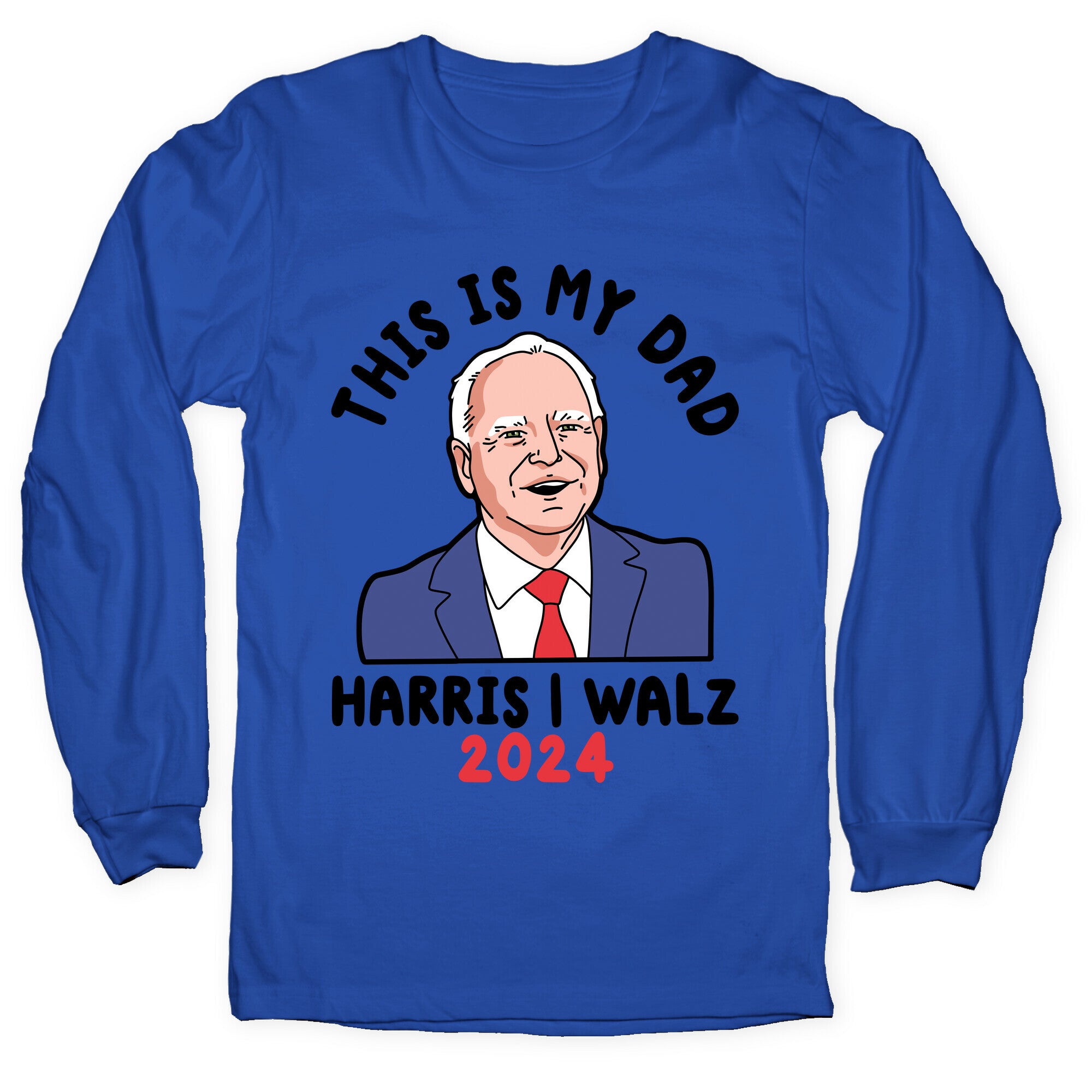 This Is My Dad Tim Walz Longsleeve Tee