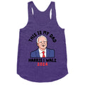This Is My Dad Tim Walz Racerback Tank