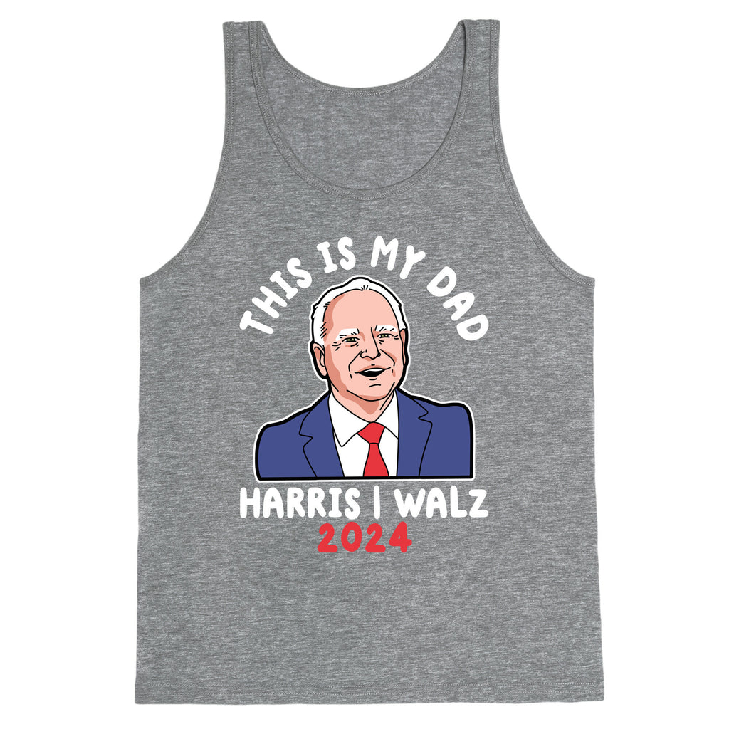 This Is My Dad Tim Walz Tank Top