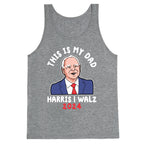This Is My Dad Tim Walz Tank Top