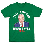 This Is My Dad Tim Walz T-Shirt