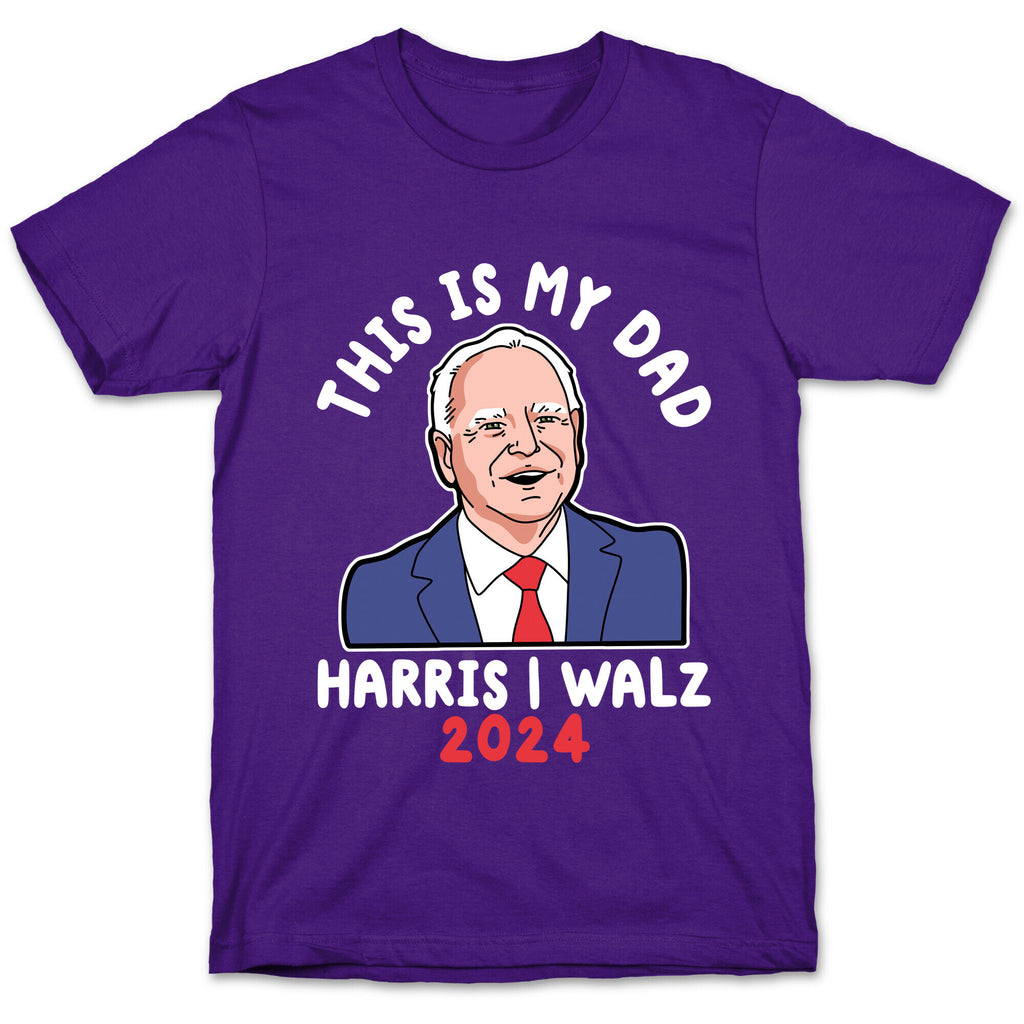 This Is My Dad Tim Walz T-Shirt