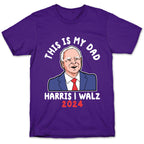 This Is My Dad Tim Walz T-Shirt