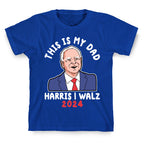 This Is My Dad Tim Walz T-Shirt