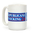 Republicans Panicking 2024 Coffee Mug