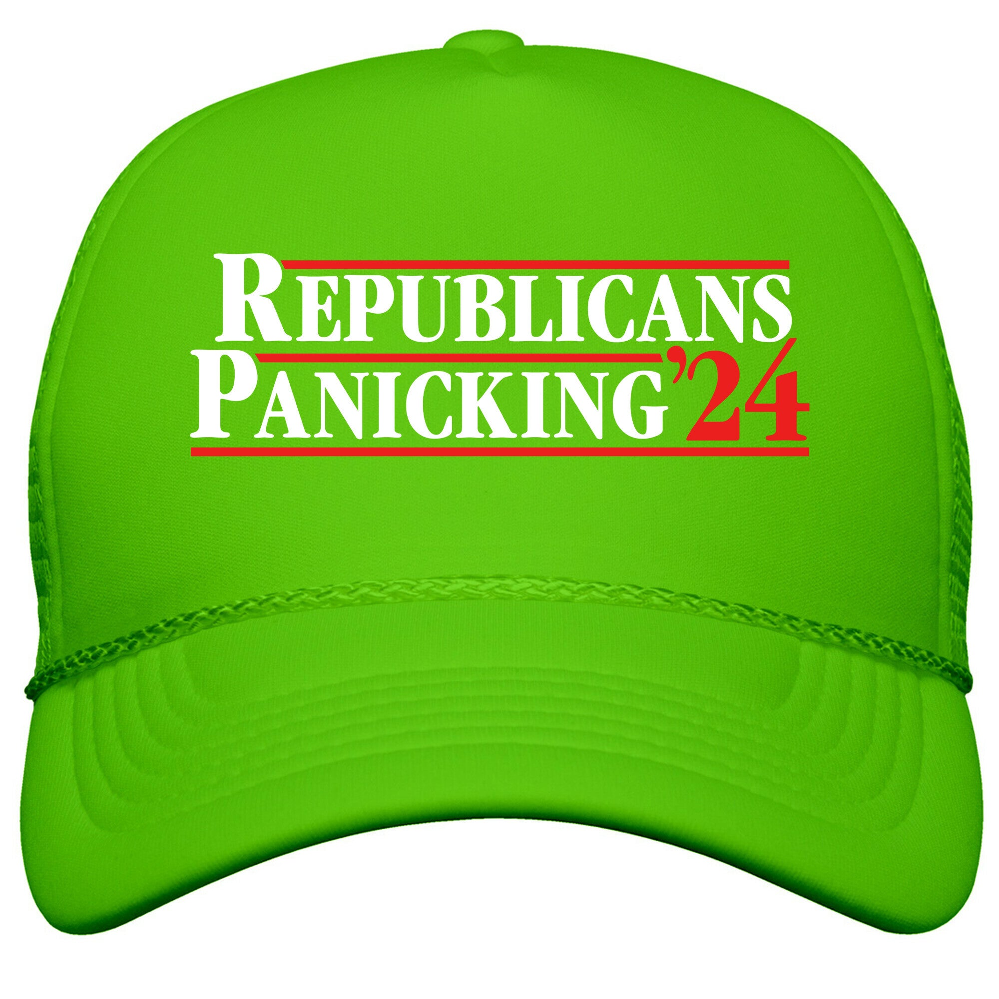 Republicans Panicking 2024 Snapback Trucker Hat