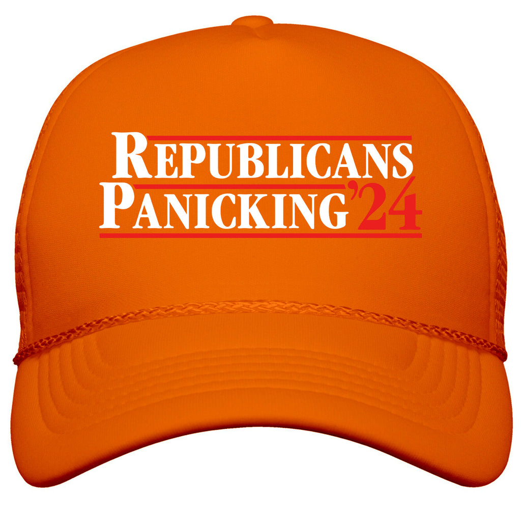 Republicans Panicking 2024 Snapback Trucker Hat