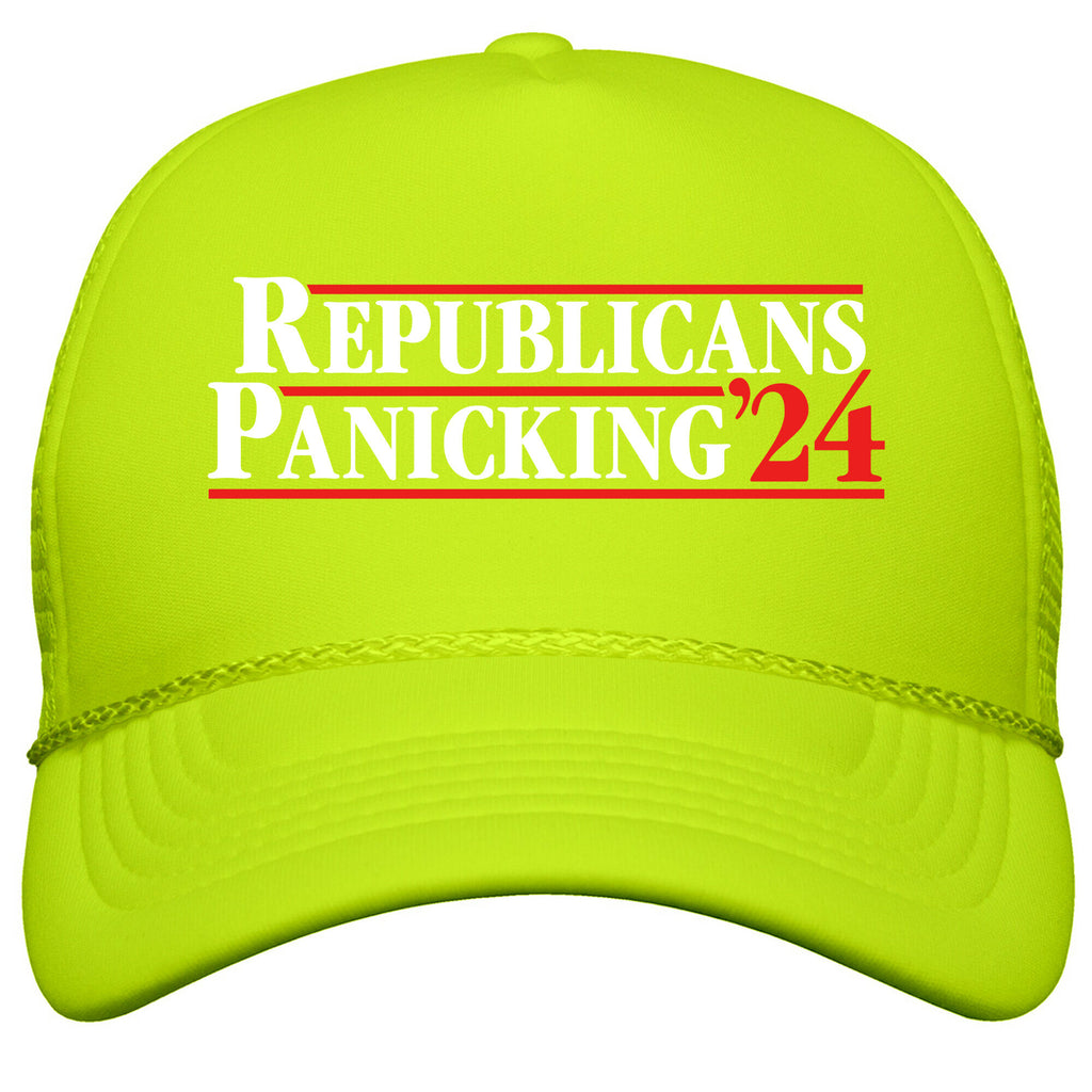 Republicans Panicking 2024 Snapback Trucker Hat