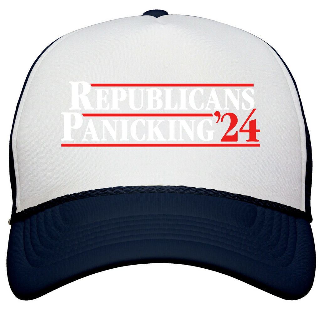 Republicans Panicking 2024 Snapback Trucker Hat