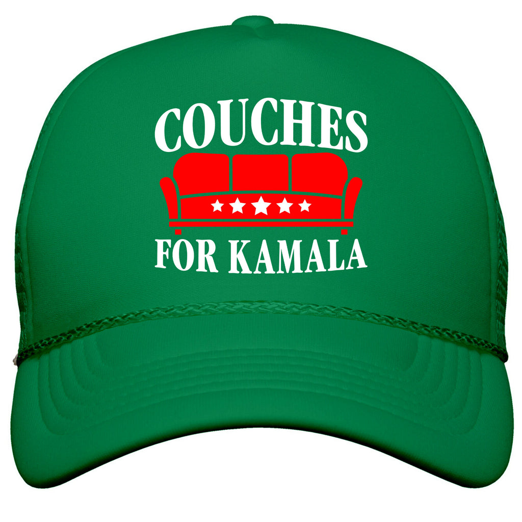 Couches For Kamala Snapback Trucker Hat