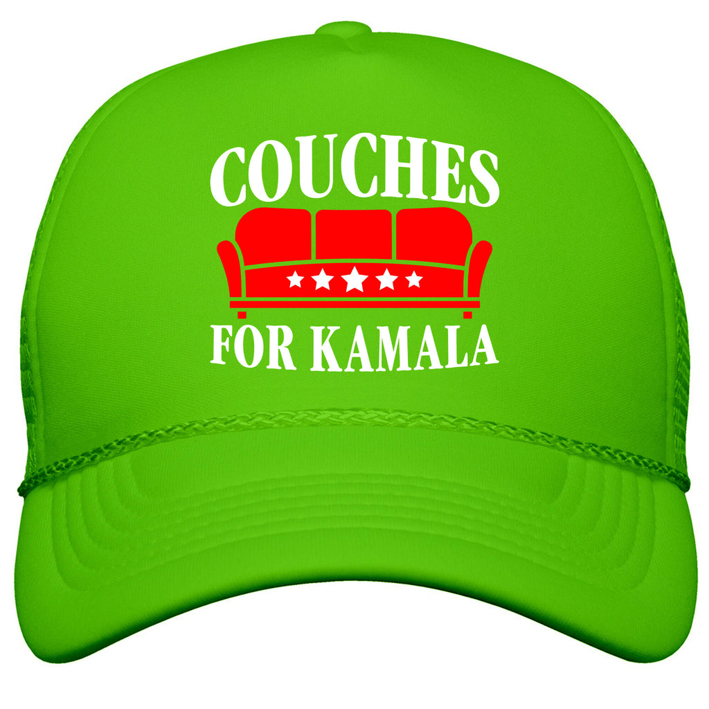 Couches For Kamala Snapback Trucker Hat