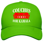 Couches For Kamala Snapback Trucker Hat
