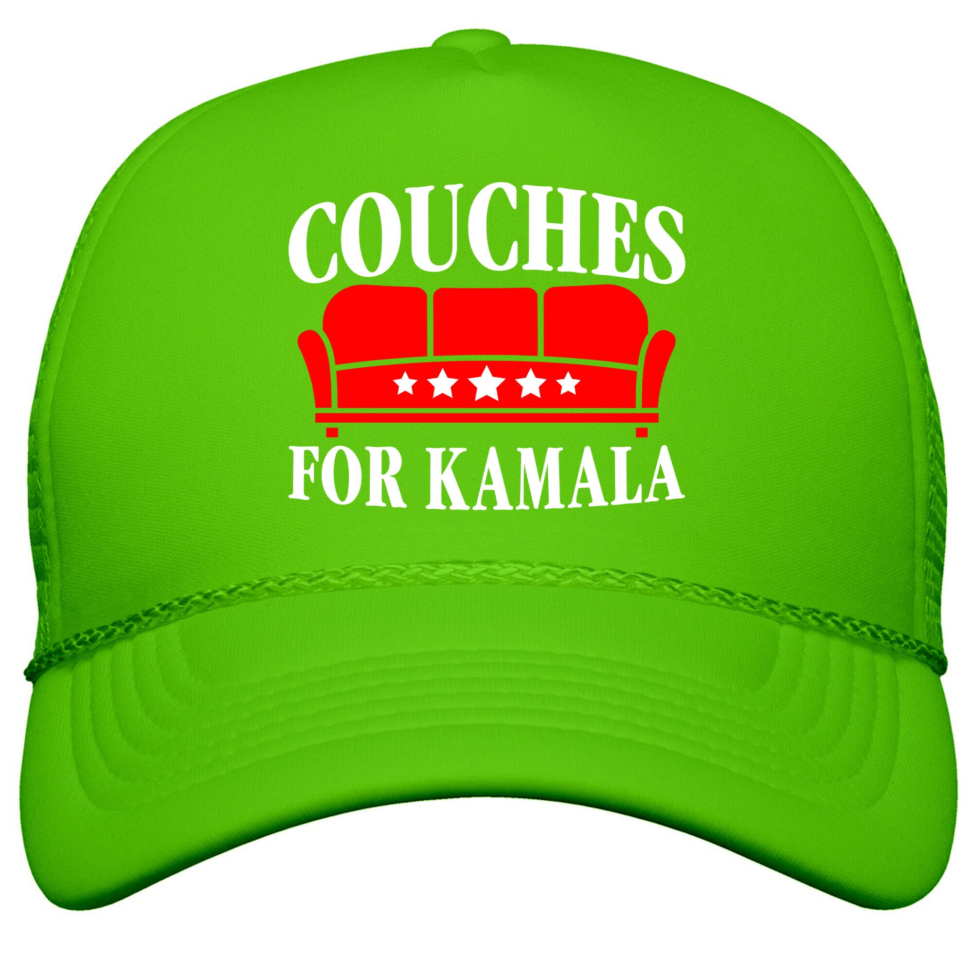 Couches For Kamala Snapback Trucker Hat