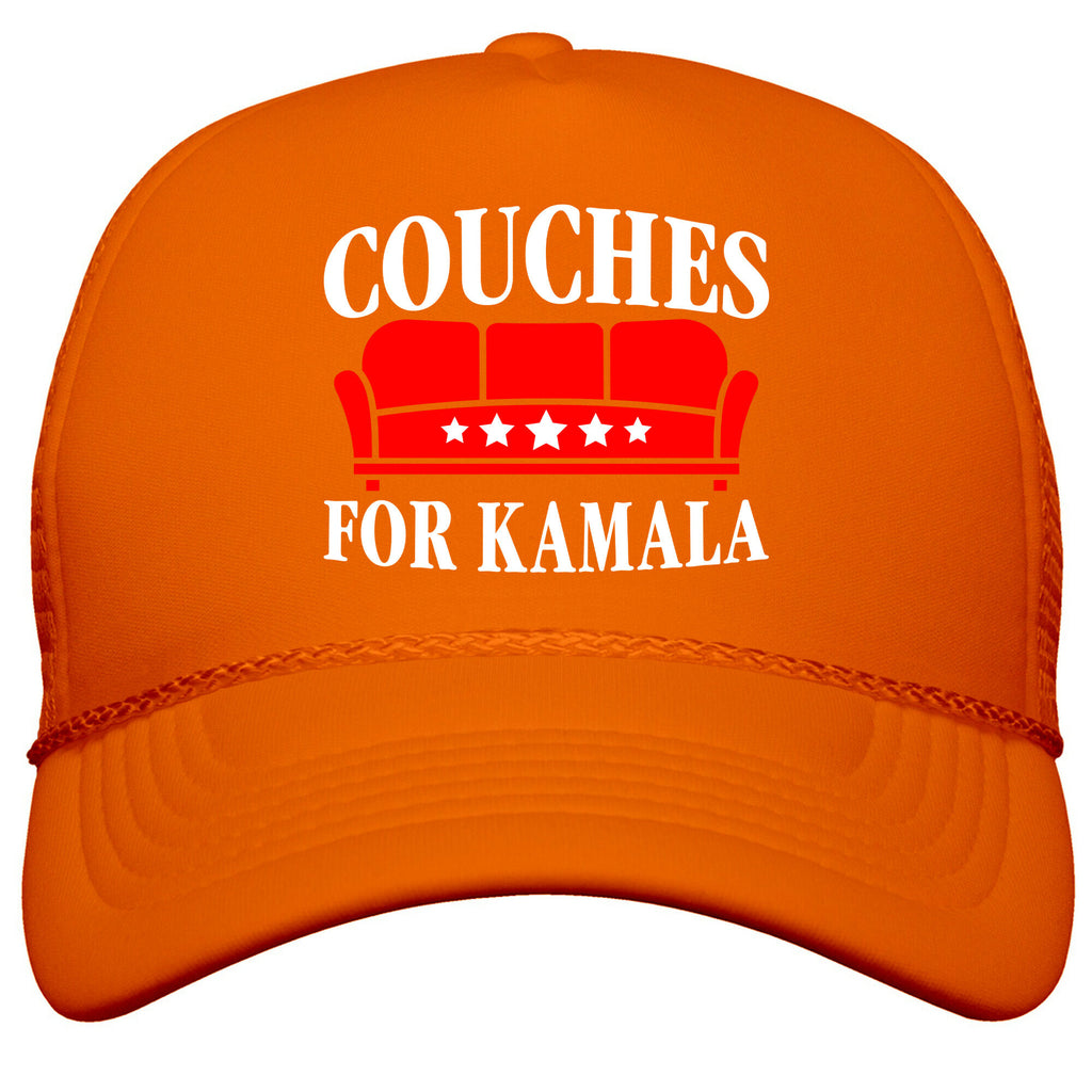 Couches For Kamala Snapback Trucker Hat