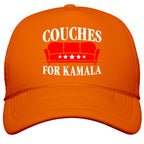 Couches For Kamala Snapback Trucker Hat