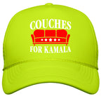 Couches For Kamala Snapback Trucker Hat