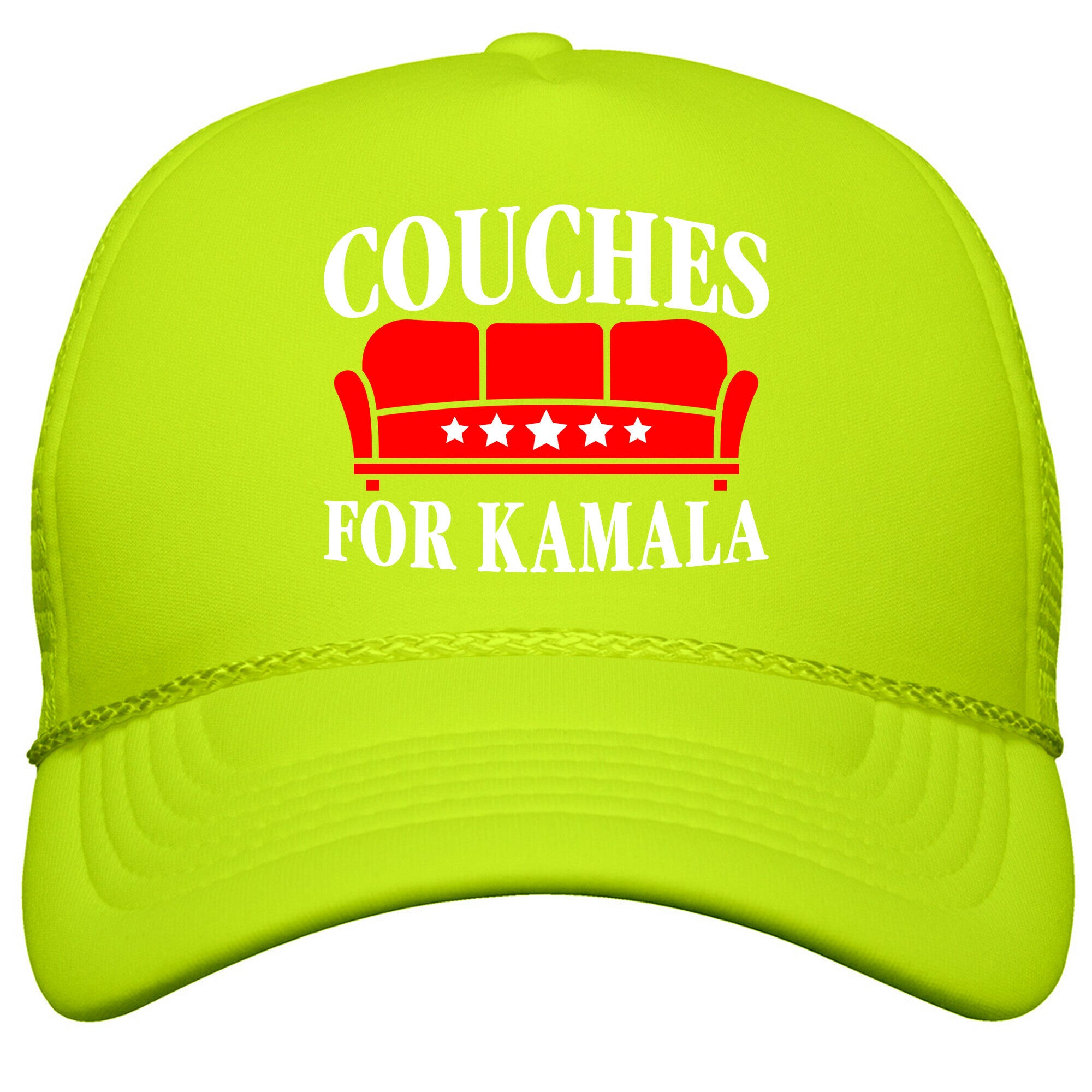 Couches For Kamala Snapback Trucker Hat
