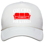 Couches For Kamala Snapback Trucker Hat