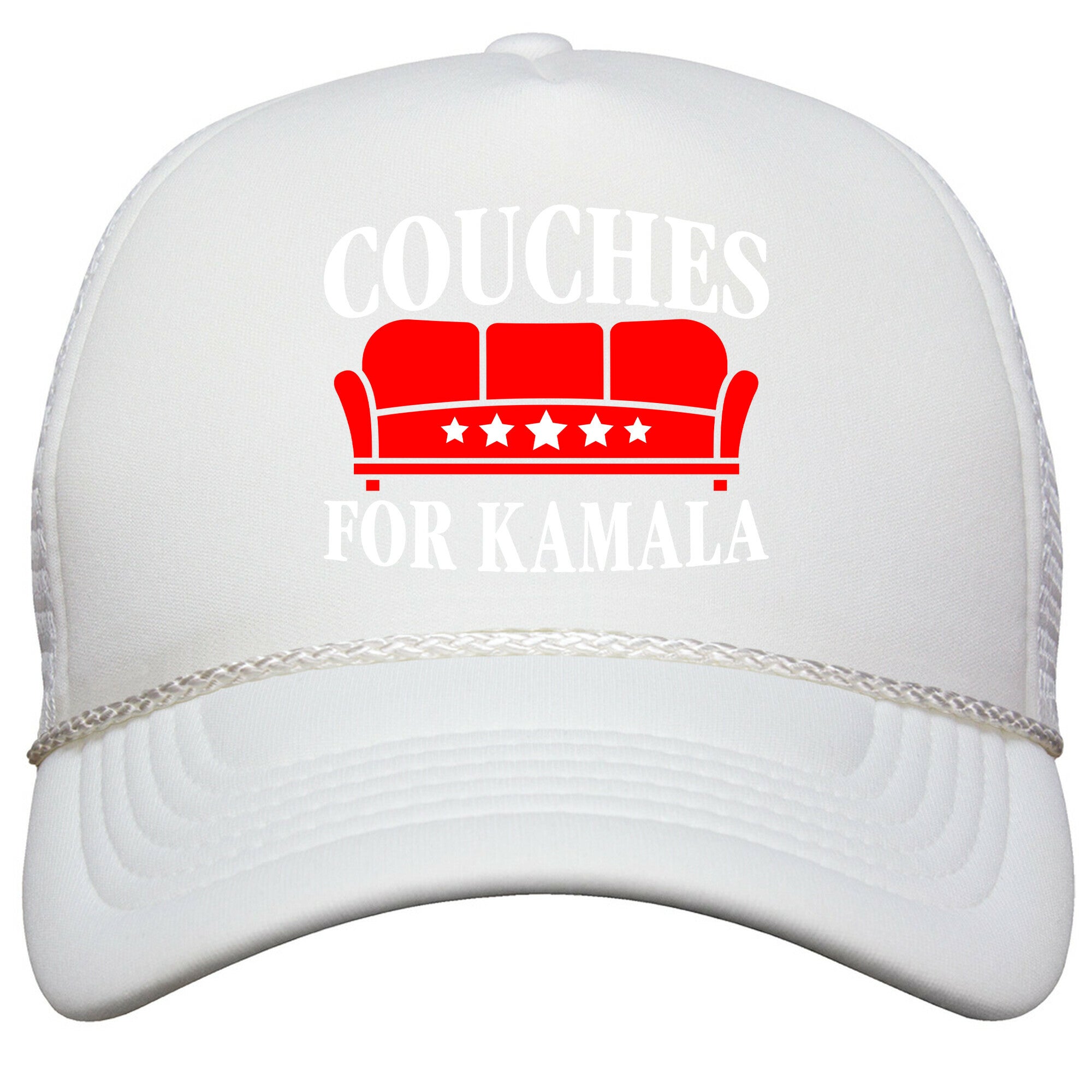 Couches For Kamala Snapback Trucker Hat