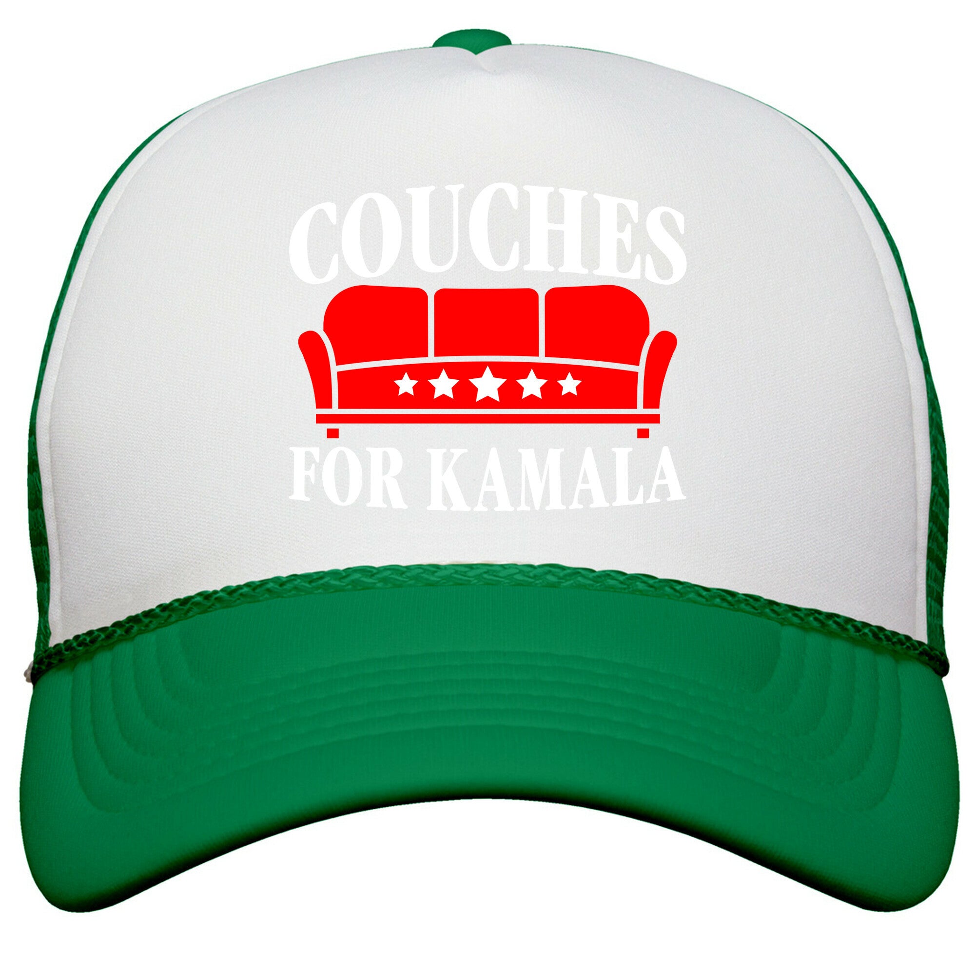 Couches For Kamala Snapback Trucker Hat