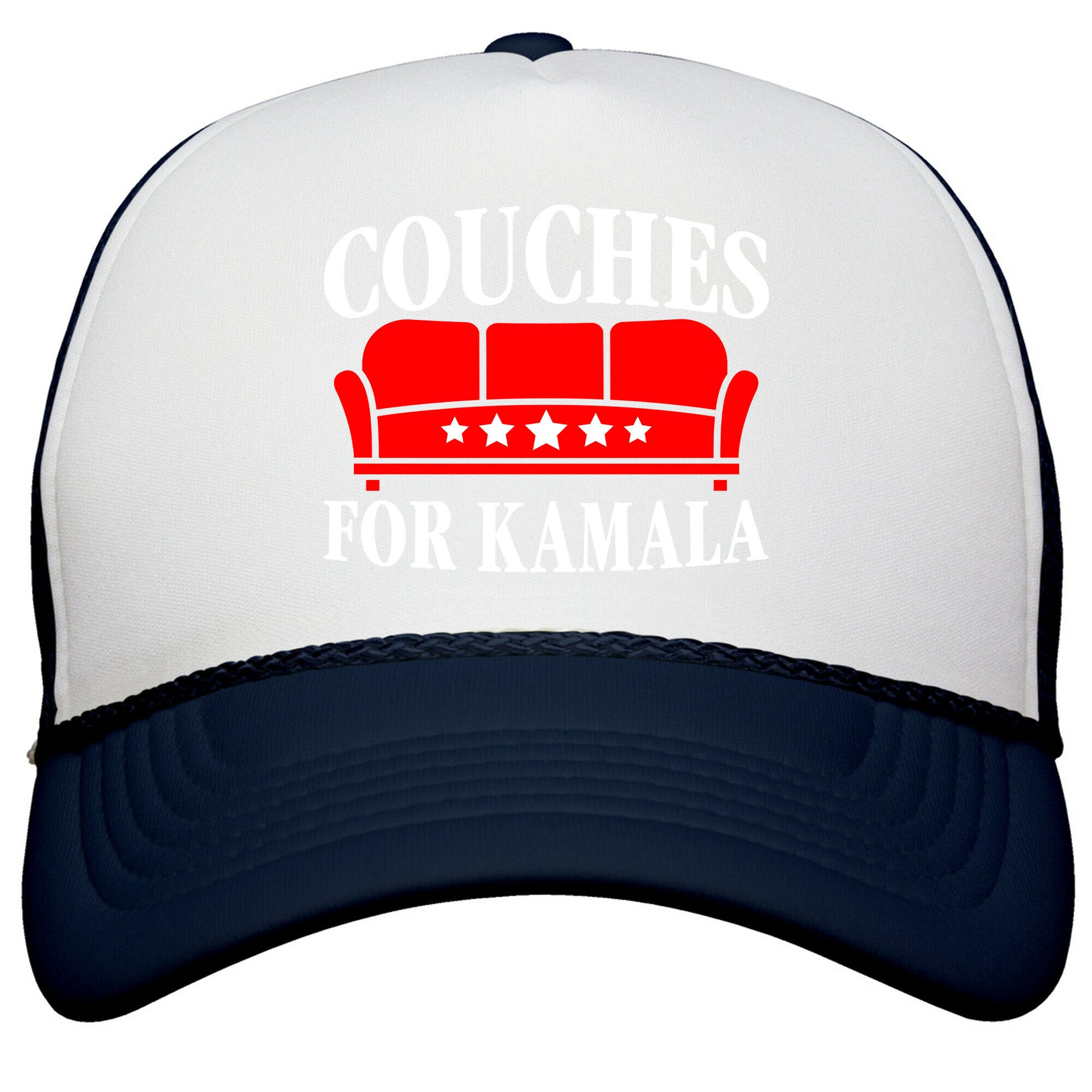 Couches For Kamala Snapback Trucker Hat