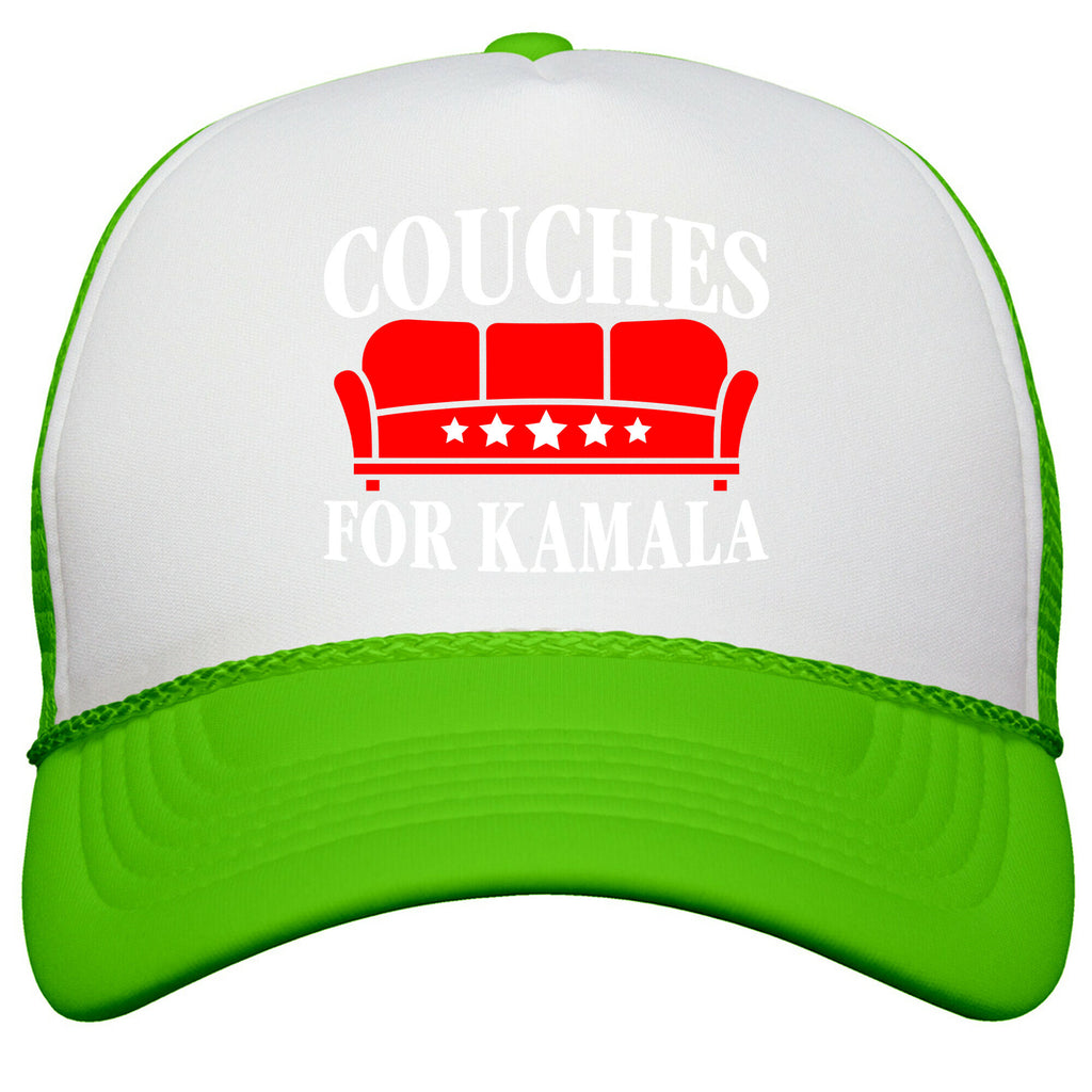 Couches For Kamala Snapback Trucker Hat