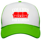 Couches For Kamala Snapback Trucker Hat