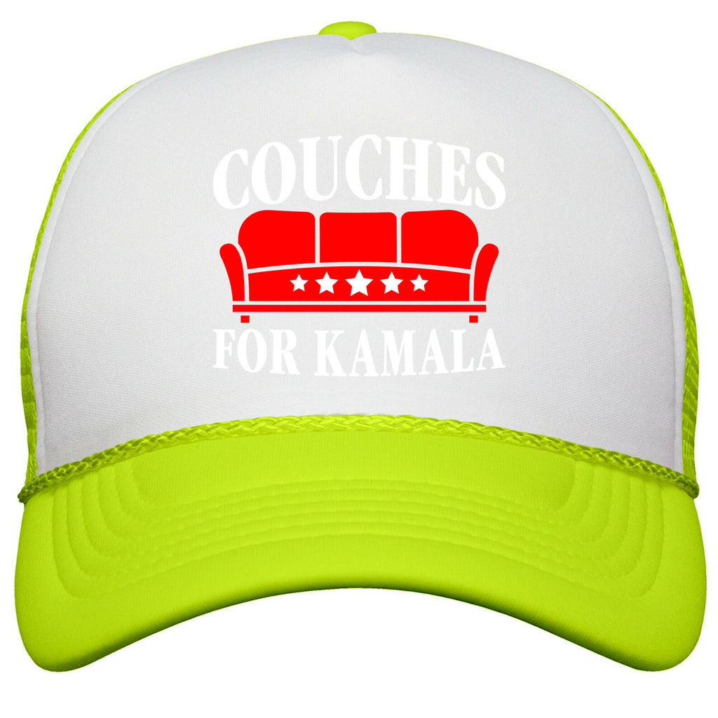 Couches For Kamala Snapback Trucker Hat