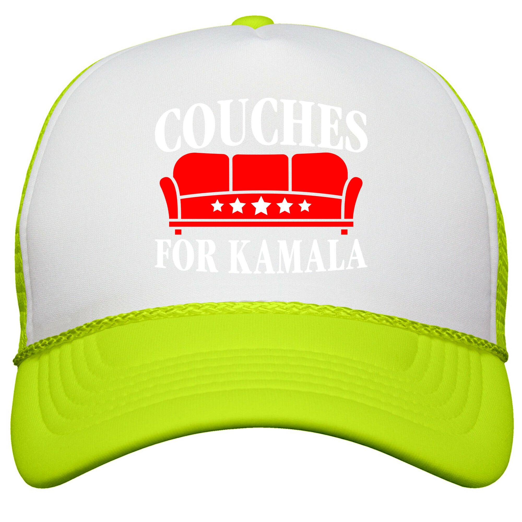 Couches For Kamala Snapback Trucker Hat