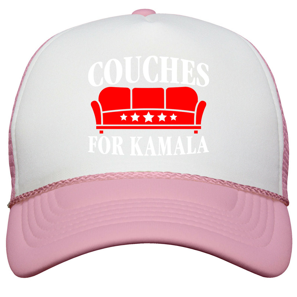 Couches For Kamala Snapback Trucker Hat