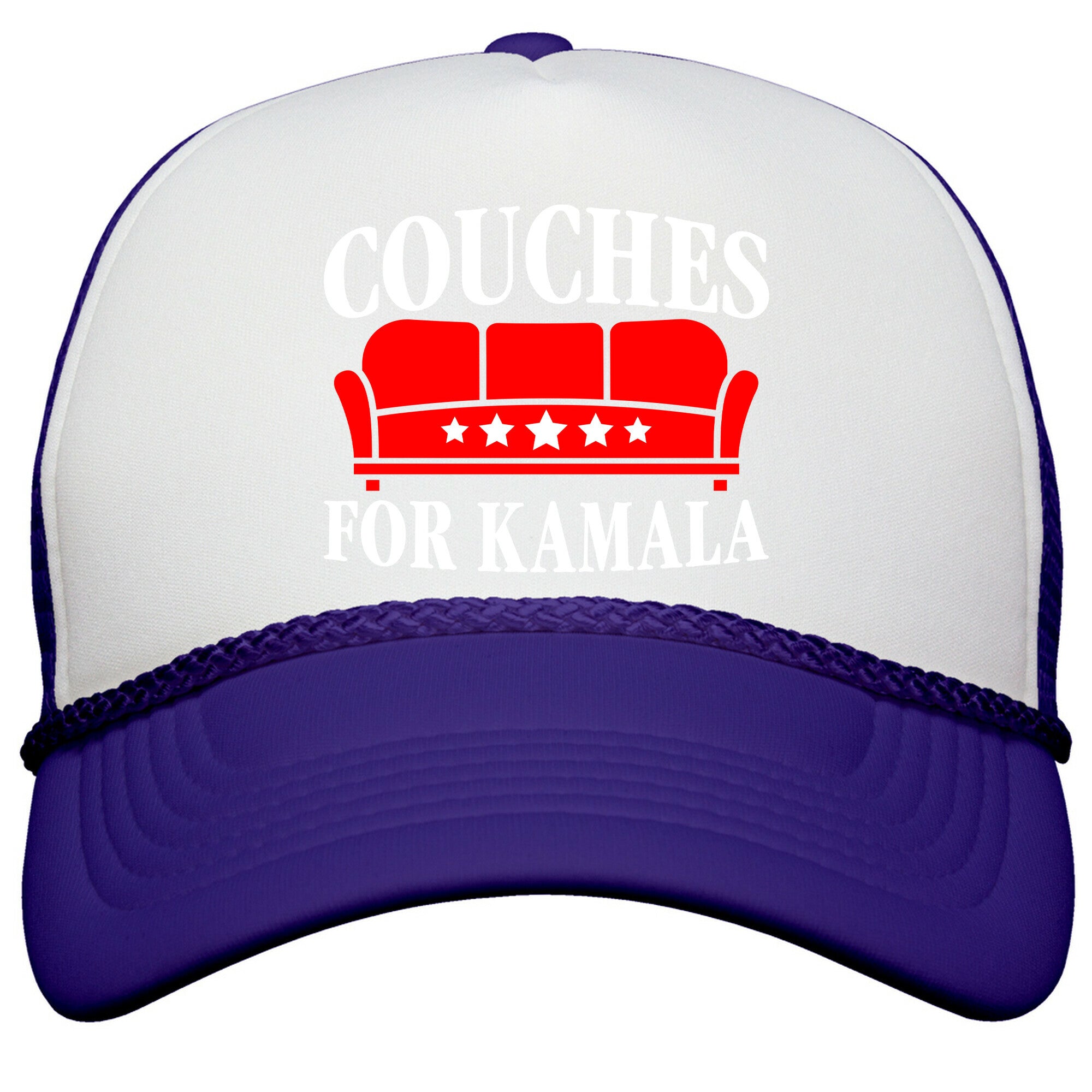Couches For Kamala Snapback Trucker Hat