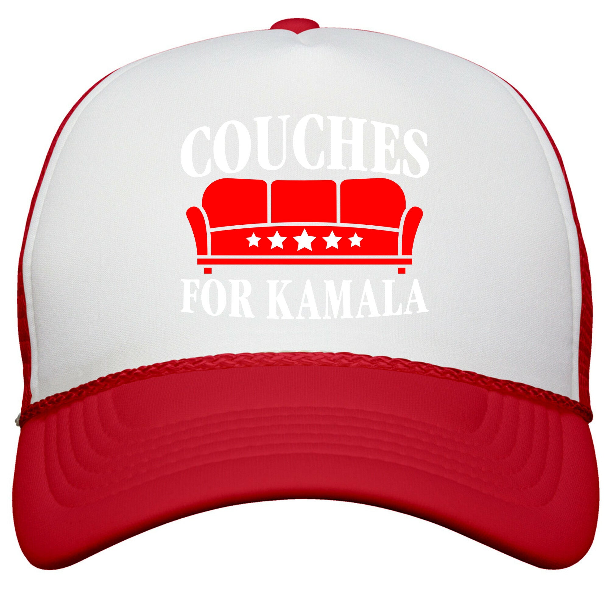 Couches For Kamala Snapback Trucker Hat