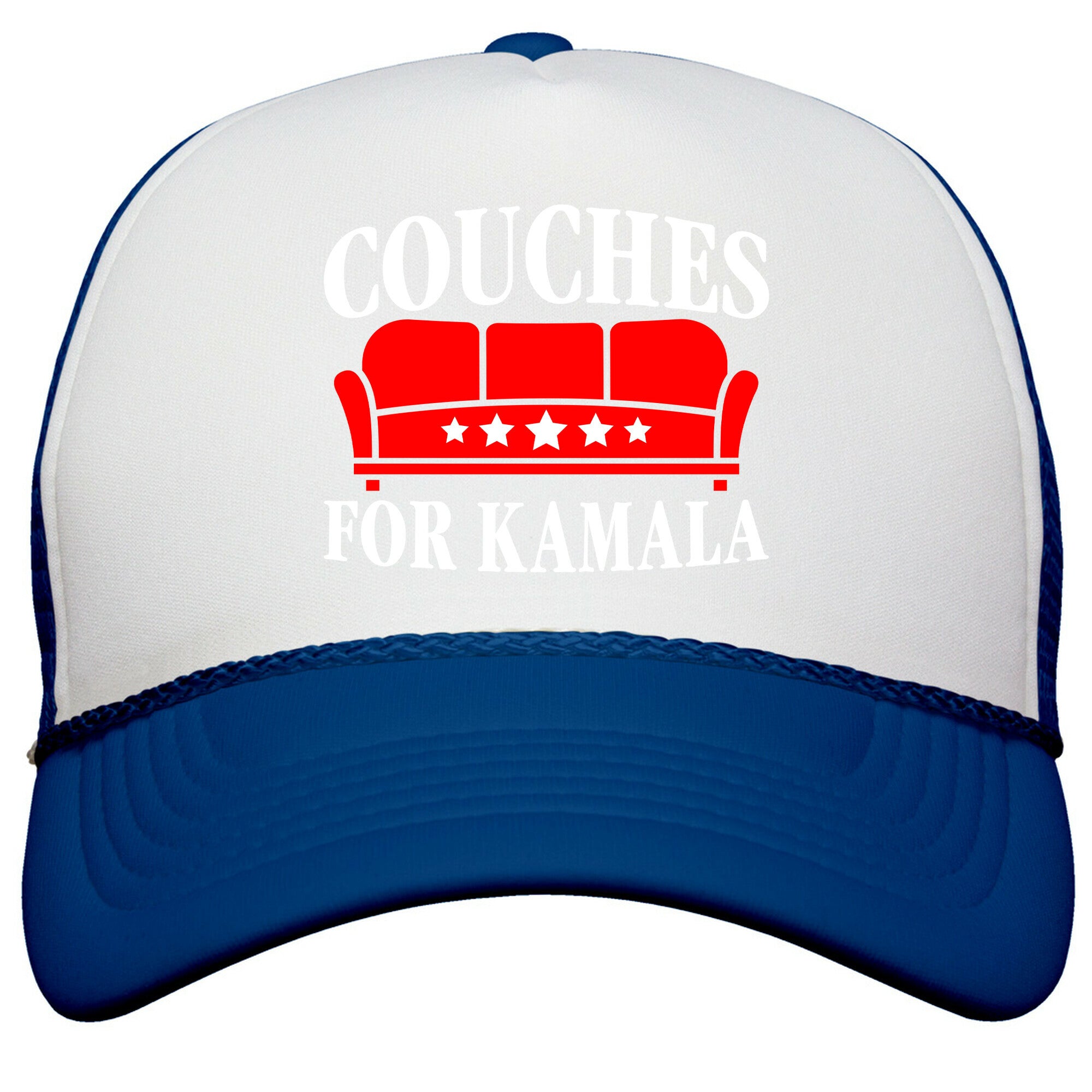 Couches For Kamala Snapback Trucker Hat